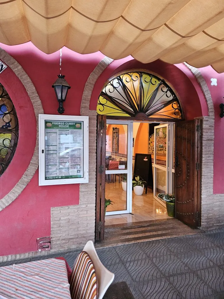 Entrée de Madras Curry House
